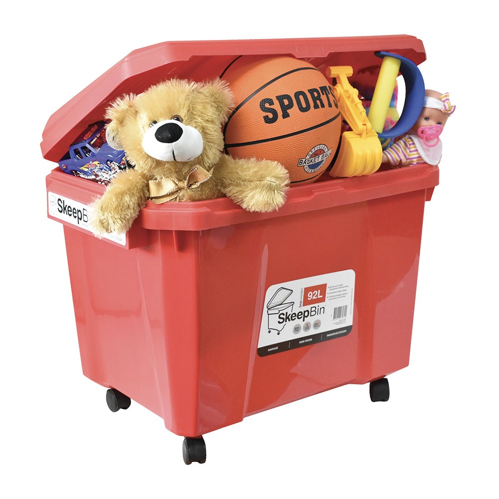wheelie bin toy box