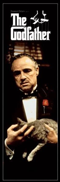 The Godfather with Cat - Red Dot