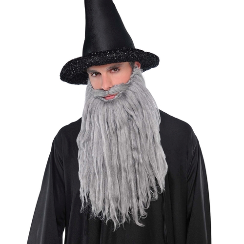 Wizard Grey Beard Set - Red Dot